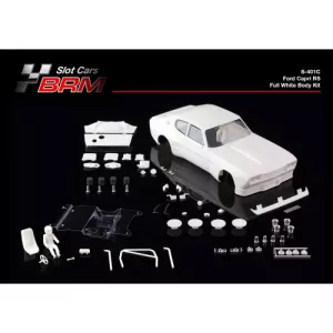S-401C CAPRI Full white body kit with lexan cockpit + wheel inserts