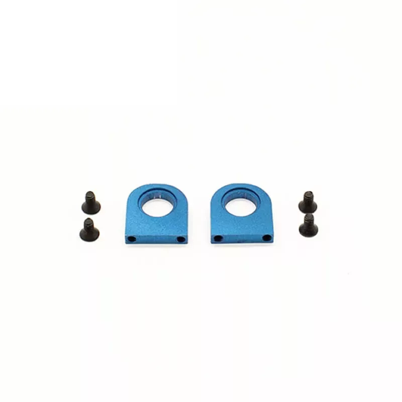 S-606 Aluminum front axle holders + screws (x2)