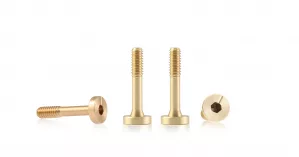 S-135A1 Suspension brass screw M2 flat self-centering head 4.5mm x 9.5mm – SHORT (x4)