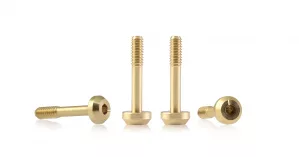 S-136A2 Suspension brass screw M2 flat head 4.5mm x 11.5mm – LONG (x4)