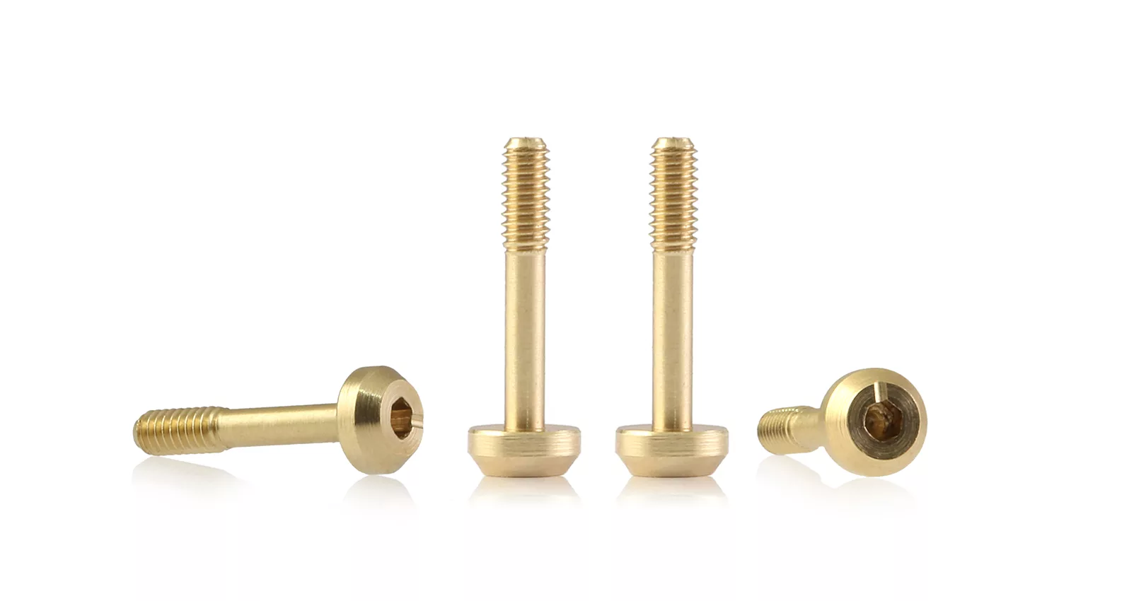 S-136B2 Suspension brass screw M2 flat head 4.25mm x 11.5mm – LONG (x4) S-136B2 Suspension brass screw M2 flat head 4.25mm x 11.5mm – LONG (x4)