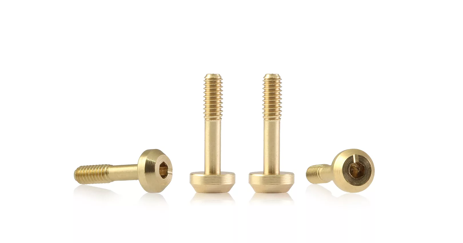 S-136C1 Suspension brass screw M2 flat head 4.0mm x 9.5mm – SHORT (x4) S-136C1 Suspension brass screw M2 flat head 4.0mm x 9.5mm – SHORT (x4)
