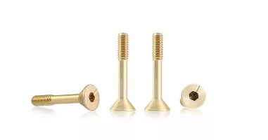 S-137A2 Suspension brass screw M2 sink head 4.5mm x 11.5mm – LONG (x4)