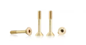 S-137B2 Suspension brass screw M2 sink head 4.25mm x 11.5mm – LONG (x4)