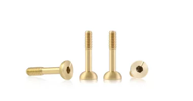 S-138A1 Suspension brass screw M2 spherical head 4.5mm x 9.5mm – SHORT (x4)