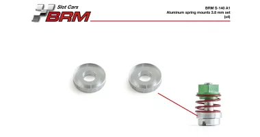 S-140A1 Aluminum spring mounts 3.8mm set(x4)