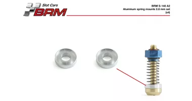 S-140A2 Aluminum spring mounts 2.8mm set (x4)