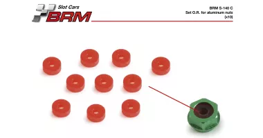 S-140C Set O.R. For aluminum nuts (x10)