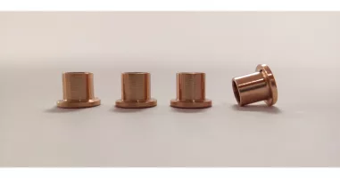 S-142 S-142 Brass adapter for ball bearings from 3mm axle to 3/32” axle (x4)