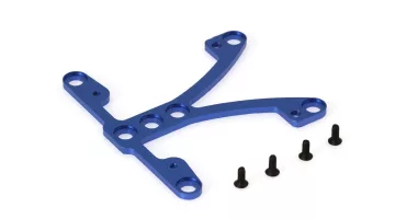 S-603A Aluminum anodised Blue connecting floating Y plate + screws