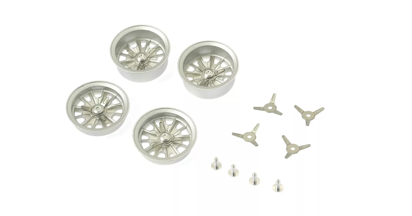 S-623S GT40 MK2 painted assembled inserts SILVER