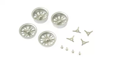 S-623S GT40 MK2 painted assembled inserts SILVER