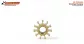SC-1094A55 Brass Pinion 11z ø5,5mm for 2mm axle shaft equivalent SI-PI11