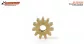 SC-1094A65 Brass Pinion 11z ø6,5mm for 2mm axle shaft