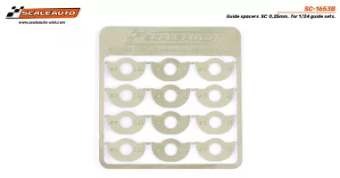 SC-1653B GUIDE SPACERS 0.25MM FOR 1:24 SCALE GUIDES