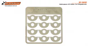 SC-1653C GUIDE SPACERS 0.50MM FOR 1:24 SCALE GUIDES