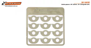 SC-1653C GUIDE SPACERS 0.50MM FOR 1:32 SCALE GUIDES