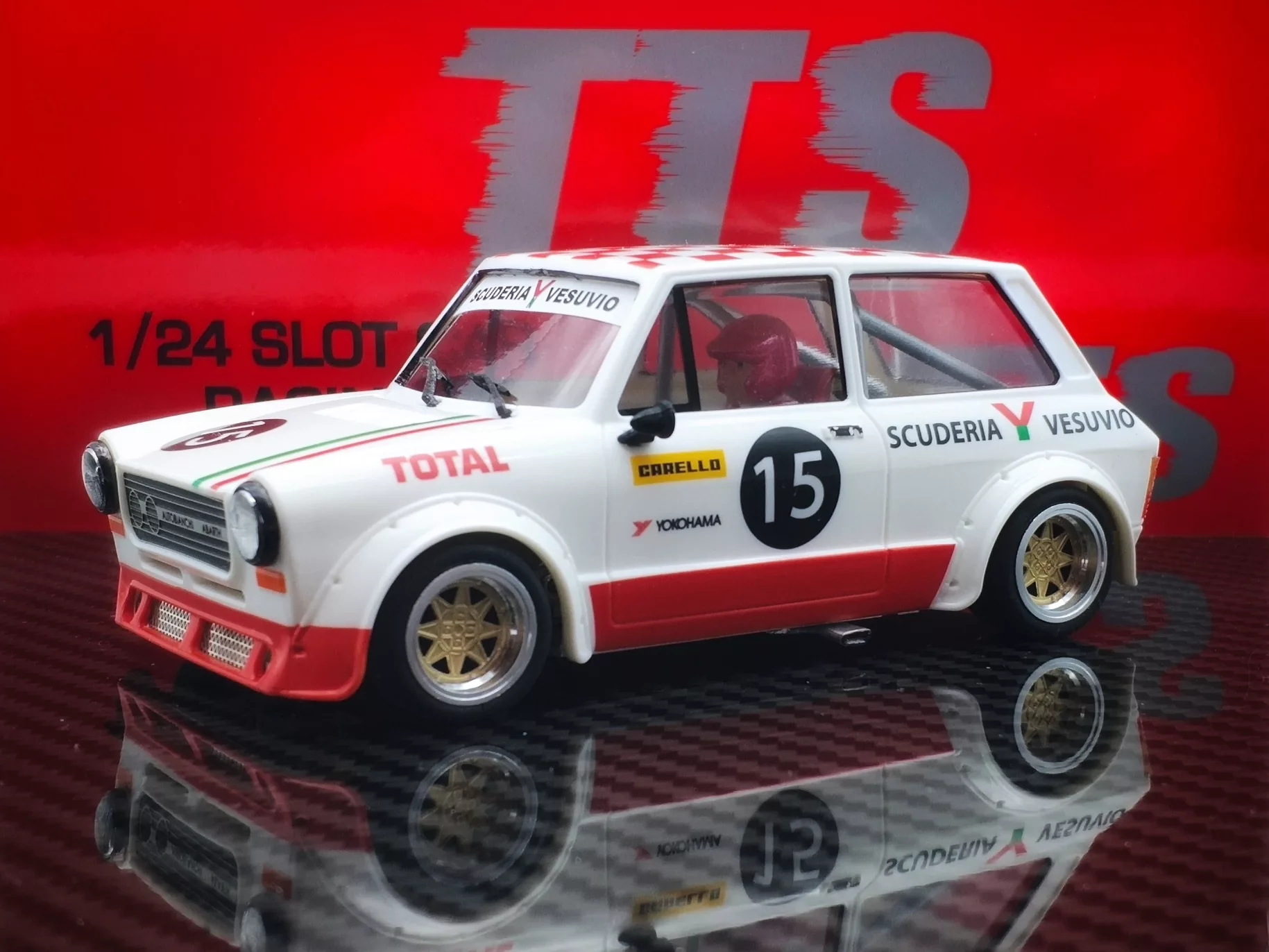 TTS033 TTS Autobianchi A112 Abarth #15 Scuderia Vesuvio TTS033 TTS Autobianchi A112 Abarth #15 Scuderia Vesuvio