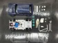 TTSK036 TTS Autobianchi A112 Abarth Blue Kit Complete Chassis