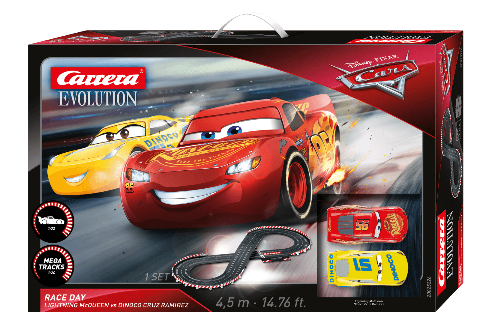 Carrera Evolution 1:32 scale Race Sets with 1:24 scale Track!!!