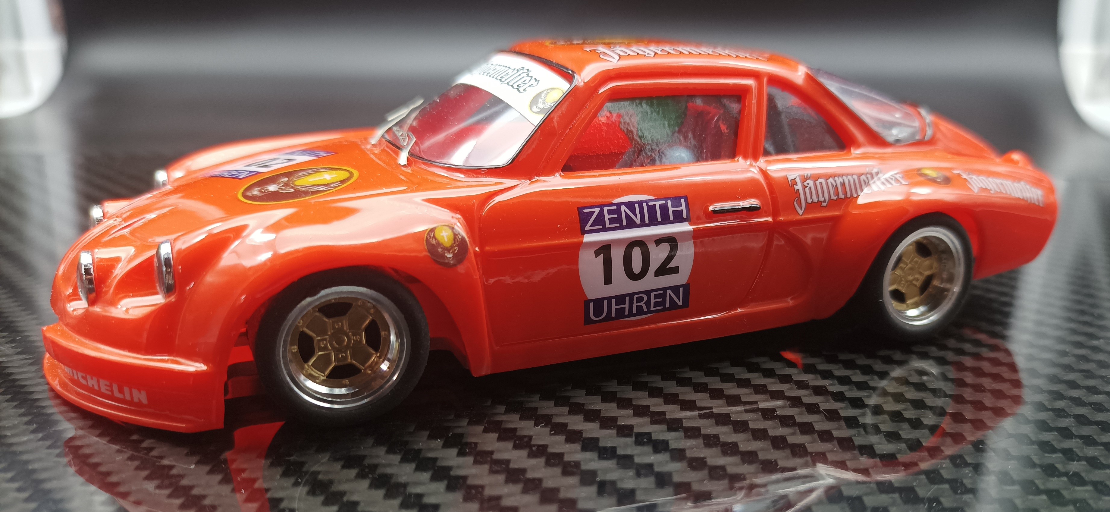 TTS-054 Renault Alpine A110 Jagermester with aluminum chassis