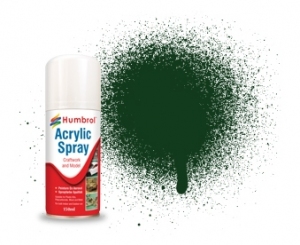 AD6003 Humbrol Spray Paint Brunswick Green (Acrylic) 150ml