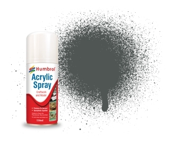 AD6027 Humbrol Spray Paint SEA GREY 027, MATT, (Acrylic)