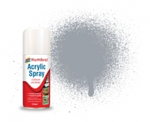 AD6165 Humbrol Spray Paint MEDIUM SEA GREY 165, SATIN (Acrylic)
