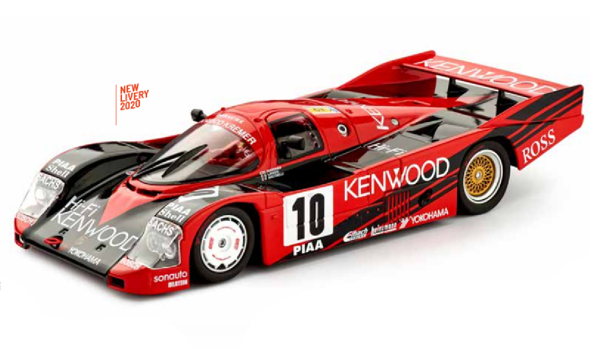 SICA34C Porsche 962C-85 KENWOOD n.10 Le Mans 1989