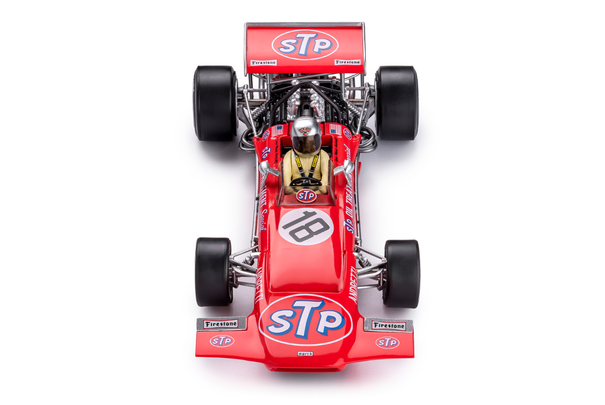 CAR04f March 701 n.18 Spanish GP 1970 Mario Andretti
