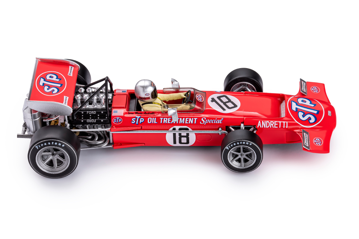 CAR04f March 701 n.18 Spanish GP 1970 Mario Andretti