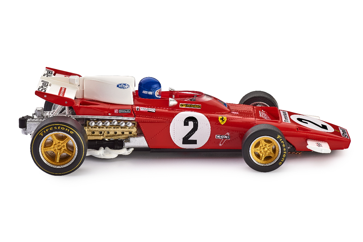 Jacky Ickx 1971 Zandvoort Winner 1/32 Slot Car CAR05A Slot It Ferrari 312 B2