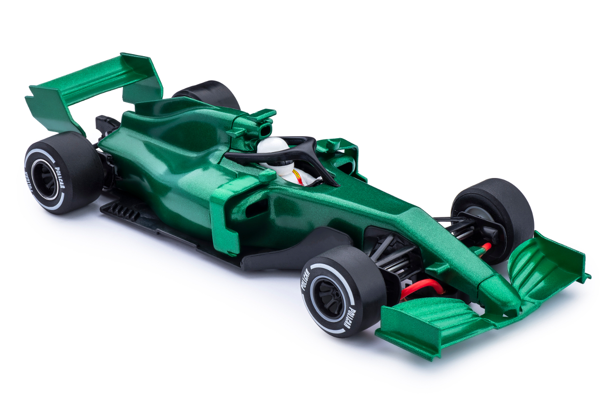 CAR07-green  Generic Modern F1 car partial assembly required