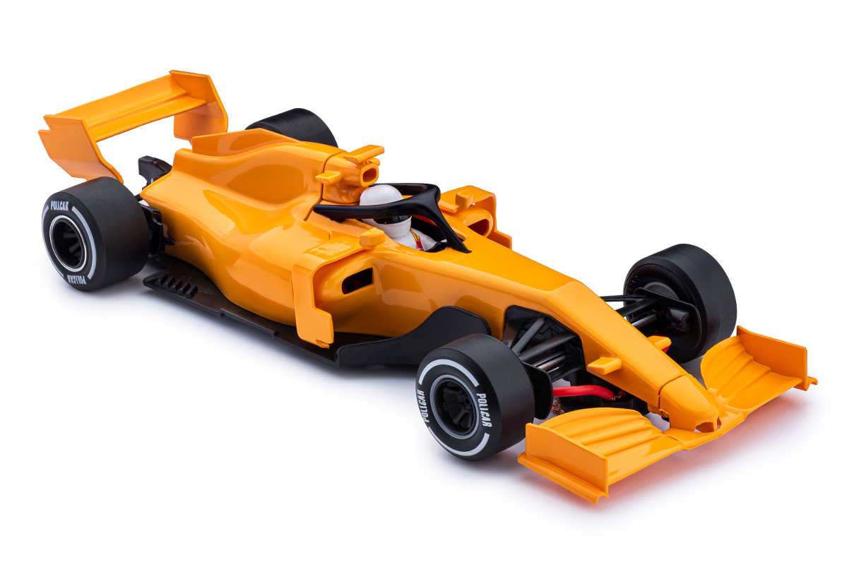 CAR07-orange  Generic Modern F1 car partial assembly required