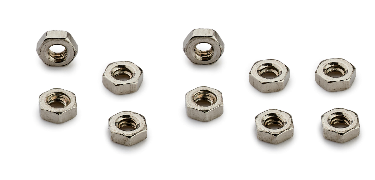 CH121 2mm hex nuts (10 pieces)