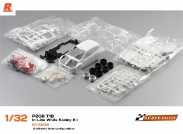 SC-6149B P.208 T16 White Racing Kit In-Line
