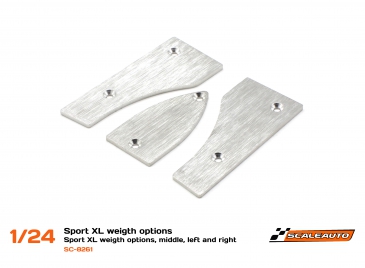 SC-8261 Sport XL weight option, middle, left and right