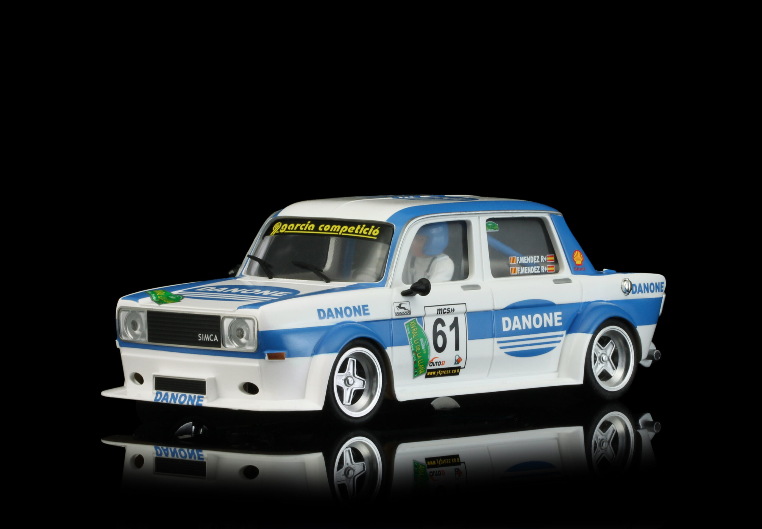 BRM-SC02B Special Edition SIMCA 1000 RALLY DANONE #61 – RALLY DE LA LLANA 2013