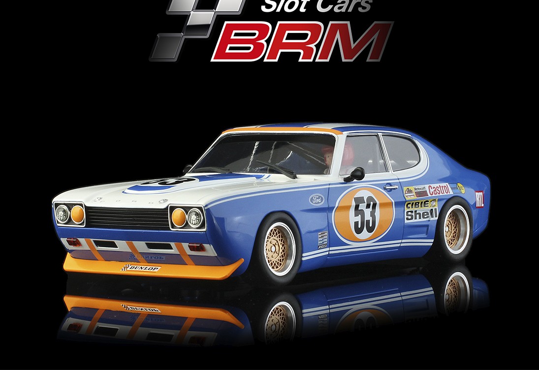BRM187: FORD CAPRI RS2600 – TEAM FORD DEUTSCHLAND – SHELL #53 – 24H LE MANS 1972