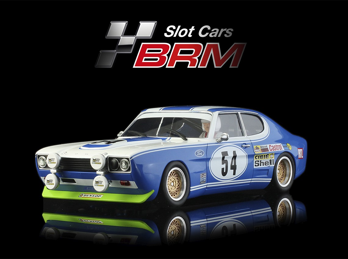 BRM188: FORD CAPRI RS2600 – TEAM FORD DEUTSCHLAND – SHELL #54 – 24H LE MANS 1972