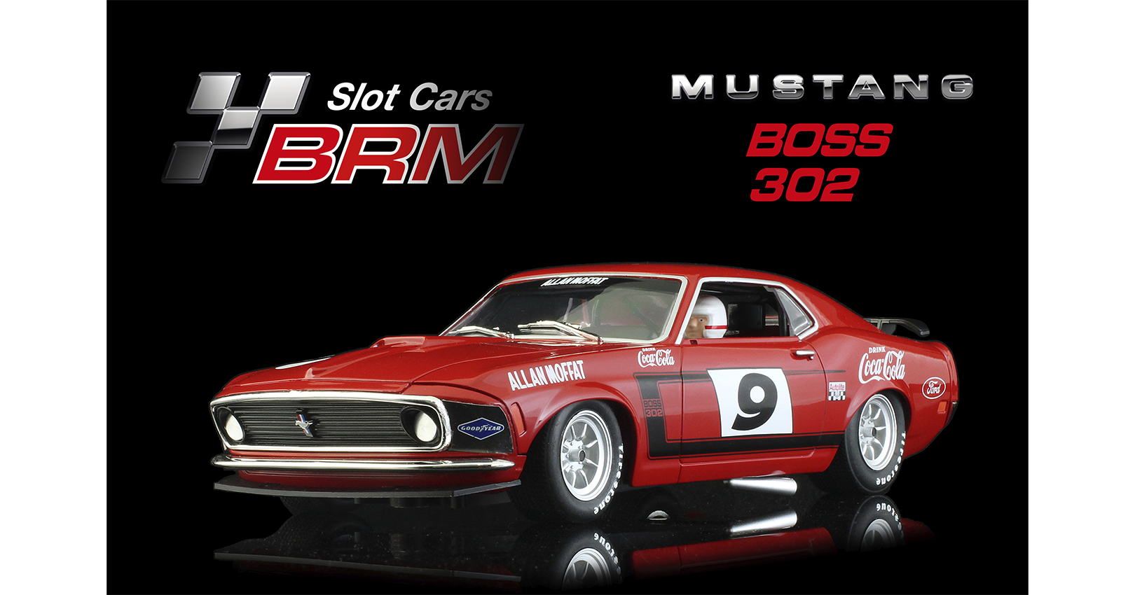 BRM195 Trans Am Mustang 1970 #9 Allan Moffat Racing