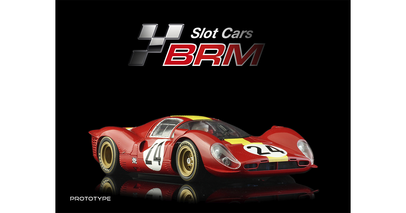 BRM202	330 P4 #24 – EQUIPE NATIONAL BELGE – 24H LE MANS 1967 – Drivers: Mairesse / “Beurlys” New aluminum racing chassis