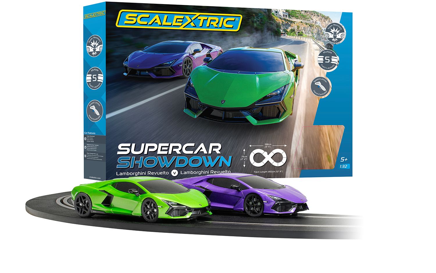 C1457T Scalextric Supercar Showdown Race Set