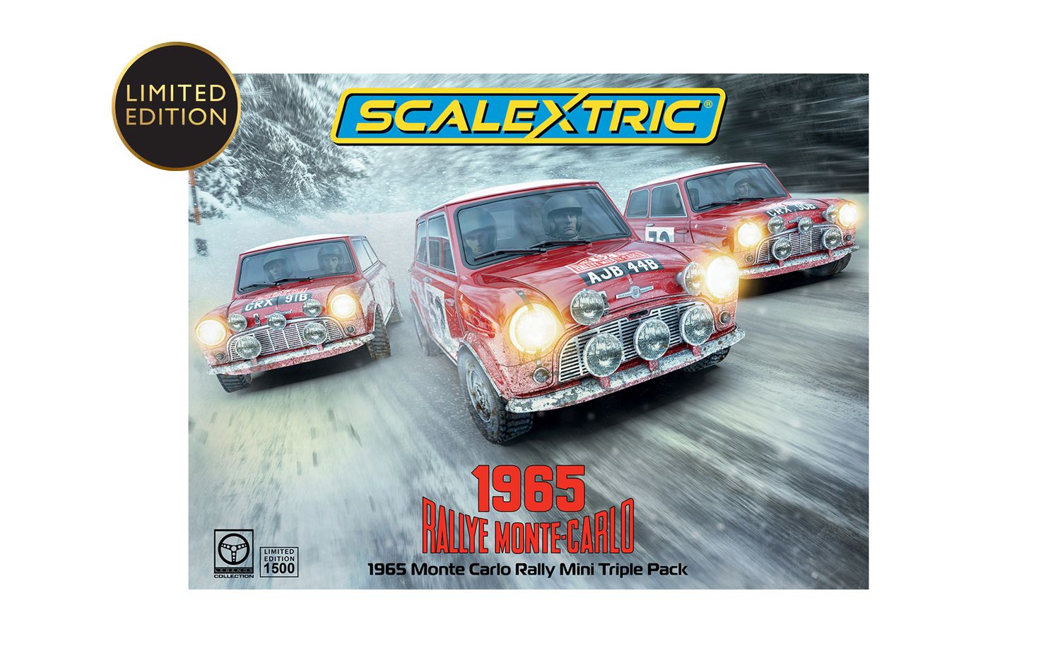 C4488A 1965 Monte Carlo Rally Mini Triple Pack