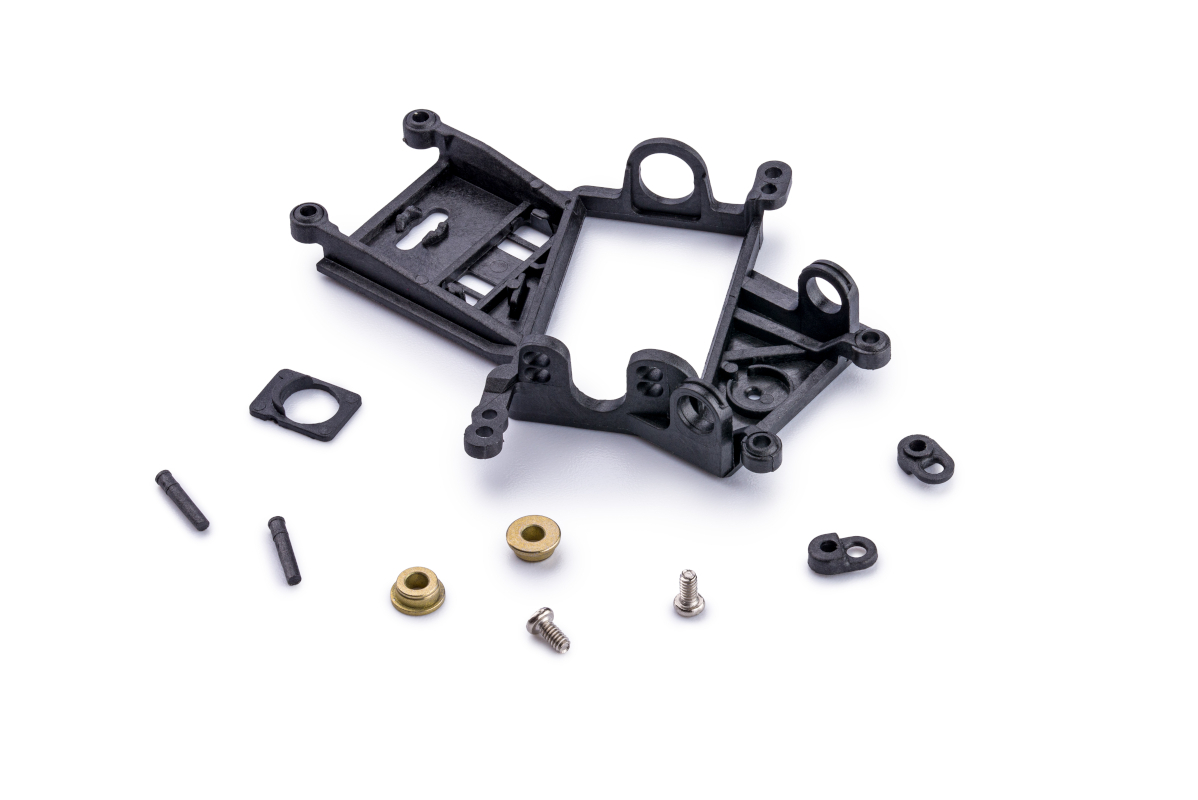 CH119c Anglewinder motor mount 1,0mm offset EVO6 CARBON FIBER bearing version