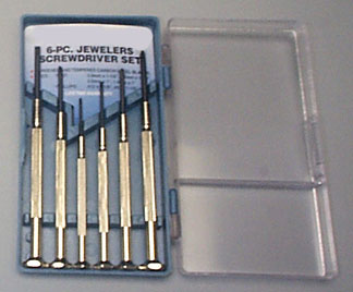 6 Piece Precision Screwdriver Set