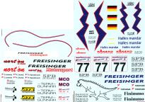 DMC32-057 DMC Waterslide 1/32 Decal-Porsche GT3-RS "FREISINGER"