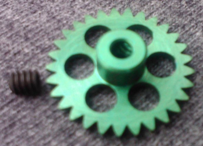 NSR6529 29t Anglewinder Crown Gear 16.8mm, 15° angle