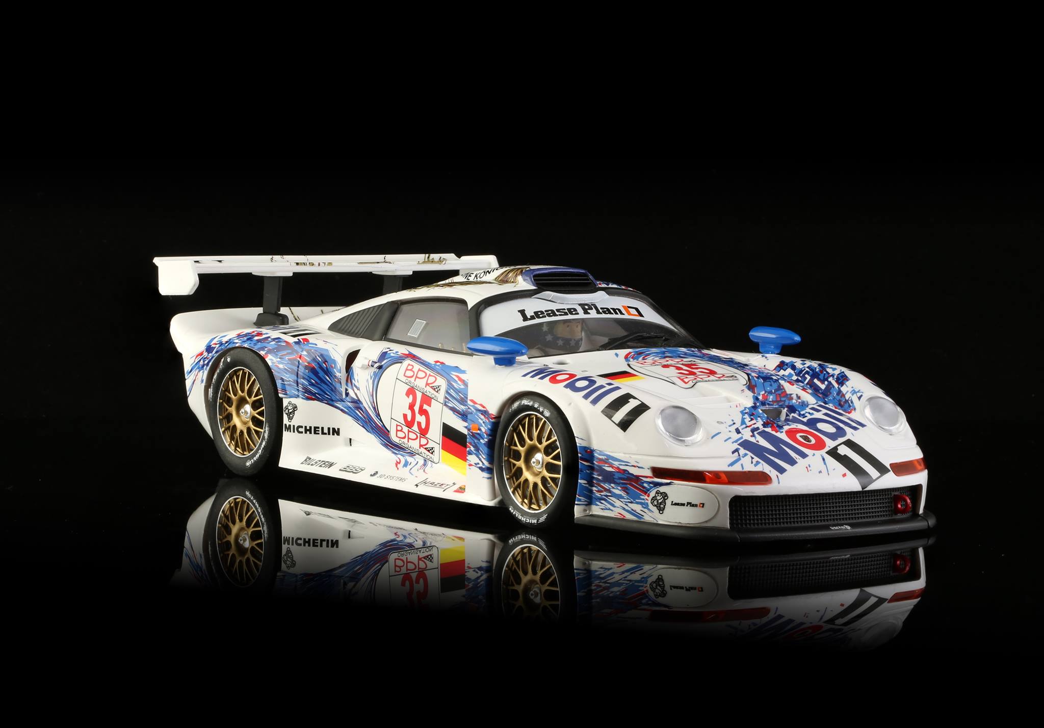 BRM045 Porsche 911 GT1 TEAM Mobil #35 with aluminum chassis