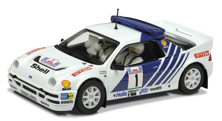 Scalextric C3407 Ford RS 200 Rally Slot Car 1/32 